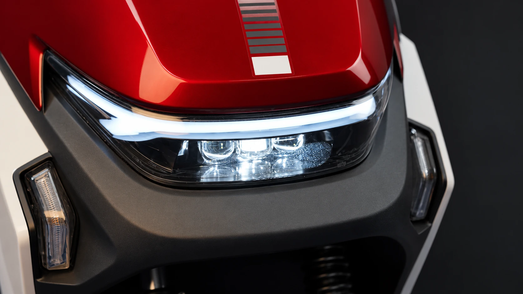 A distinctive full-width light